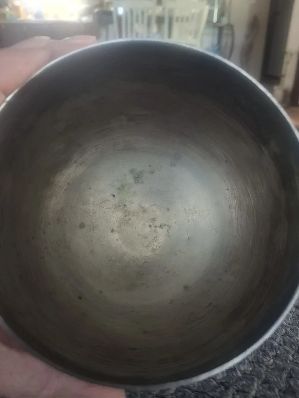 Vintage Silver-Tone Goblet - Silver